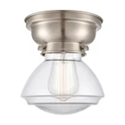 Innovations Olean Light Flush Mount, Bs Nickel/clear 623-1F-SN-G322 New. Price: $96.80.