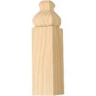Waddell Mfg OBTB32 4.5 In. Pine Out Base Corner Block New. Price: $10.84.