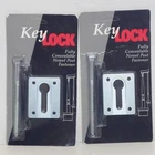 L.j. Smith Keylock Newel Post Fastener #6283 Fully Concealable Lot Of Usa. Price: $27.99.