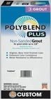 Custom Building Products Polyblend Plus Non-sanded Grout Charcoal #60 10 Lb New. Price: $19.99.