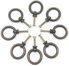 8PCS Vintage Drop Ring Knobs Pulls For Dresser Drawer, Single Hole New. Price: $13.23.