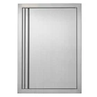 Bbq Access Door, 17W X 24H Inch Single Outdoor Kitchen Stainless Steel Fl New. Price: $68.72.