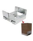 Vikofan 10 Pack 6X6 Post Base For 5.5X5.5 Inch Without Fasteners, Silver New. Price: $165.99.