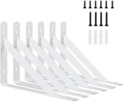 12 Inch Shelf Brackets, Kersally 6 Pack Heavy Duty For Shelves, 90... New. Price: $37.84.