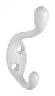 National Hardware N266-049 White Oval Head Coat & Hat Hook 3.302 X 0.837 In. New. Price: $10.45.
