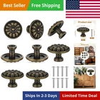 Vintage Antique Brass Drawer Knobs 1.18IN. Price: $22.99.