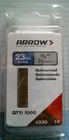 Arrow 3/8" Galvanized Pin Nails, Ga. 1000 Pk. (#23G) Fs Open. Price: $10.00.