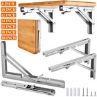 8"-20" Folding Shelf Brackets Wall Mounted Heavy Duty Triangle Us New. Price: $32.19.