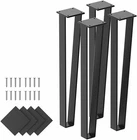 Orgerphy 16" Black Triangle Heavy Duty Bench Table Legs Set Of 4 New. Price: $61.71.