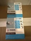 Moen Lindor Chrome Double Robe Hook MY8703CH Press & Mark Installation New. Price: $15.99.