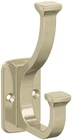 Amerock H37007 Alder Double Robe Hook - Gold New. Price: $21.84.