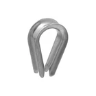 National Hardware 3232BC Series N176-859 Rope Thimble, 2-7/16 Dia X 3-19/32 New. Price: $11.28.
