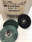 Pcs. 3M 13259 Vf Roloc Surface Conditioning Disc With Holder!! (loc Stk) New. Price: $79.00.
