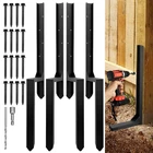 Wimart Fence Post Repair Kit Heavy Duty Steel Anchor Ground Spike New. Price: $123.48.