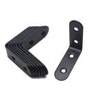My Mironey 8PCS Black Brackets Heavy Duty Stainless Steel Wall Mount Bracke... New. Price: $12.79.