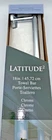 Gatco Latitude Ii 18" Towel Bar Chrome Modern Bathroom Hardware 4241 Sealed New. Price: $18.65.