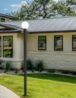 Outdoor Post 75.6 In Light Lamp Pole Base Exterior Yard Path Led Mount New. Price: $195.00.
