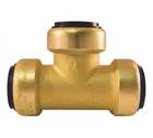 Tectite FSBT1 In. Brass Push-to-connect Tee New. Price: $42.77.