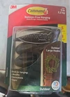3M Command Outdoor Large Traditional Hooks, 5 8 Strips, Lb Hold New. Price: $13.99.