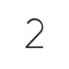 Hillman Distinctions 5-IN. Floating Mount Bronze House Number 2 New. Price: $11.75.