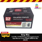 Grip RITE1 1/4X1/4 In. 18GAUGE Galvanized Style Narrow Crown Staples GRL15 New. Price: $23.97.
