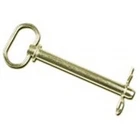Double Hh 3/4" X 6-1/4" Yellow Zinc Plated Hitch Pin, New. Price: $22.94.