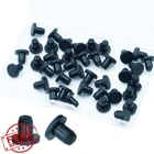 Uillcuet 1/5" Black Silicone Rubber Hole Plugs 40 Pcs New. Price: $20.00.