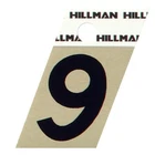 Hillman 1-1/2-IN. Adhesive Black & Gold Aluminum House Number 9 New. Price: $5.75.
