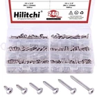 Hilitchi 240 Pcs #8 304 Stainless Steel Phillips Truss Head Self Tapping Sheet M New. Price: $22.39.