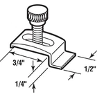 Prime-line PL7940 White Aluminum Storm Door Clip 0.8 In. For 1/4 Frame New. Price: $9.44.
