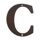 Deltana RL4C 4" Solid Brass Traditional House Letter New. Price: $21.94.