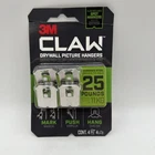 3M Claw Drywall Picture Hanger With Temporary Spot Marker Holds 25 Lb New. Price: $10.49.