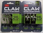 8 Hangers 3M Claw 25 Lb. Drywall Picture With Temporary Spot Marker New. Price: $18.00.