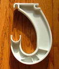 4 - Closetmaid Rod Bar Support Hanger Hook 5629 (2 Pairs) New. Price: $17.99.