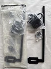 2- National Hardware N109-002 Plated Steel Finish Lockable Cane Bolt 5/8 X 18 Open. Price: $50.00.