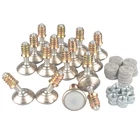 Huayy Furniture Levelers Swivel Feetangle Height ADJUSTABLE1/4-20 Nut Inserts New. Price: $33.29.