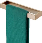 Kokosiri Champagne Bronze 12" Hand Towel Bar Stainless Steel Wall Mount Modern New. Price: $16.99.