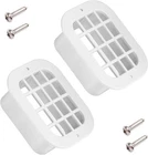 Vyh X 3 Rain Gutter Downspout Drop Outlet With Filter (WHITE,2 Pack) New. Price: $16.49.