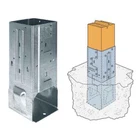 Simpson Strong-tie MPB66Z X Post Base Single New. Price: $221.99.