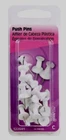 Hillman Push Pins 16 Ct Plastic White Home Office 3/8" Hanger Paper Notes 122641 New. Price: $7.99.