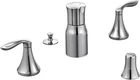 Moen T5220 Eva Chrome Two-handle Bidet Faucet Valve Required Open. Price: $104.45.