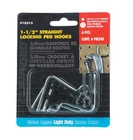 Crawford 18215 1-1/2" Straight Peg Hook, 1/8-INCH, 6-PACK New. Price: $9.18.