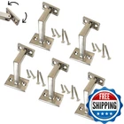 Langdoly 3-3/8 High Swivel Handrail Brackets For Staircase Railing Heavy New. Price: $77.74.