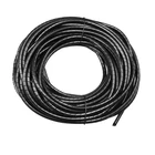 Uxcell Flexible Spiral Cable Wrap Wire Cord 2.2MMX3MMX19000MM, Black New. Price: $16.99.