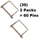 Double Hh Mfg 41994 3/8" X 2-1/2" Square Wirelock Hitch Pins 30 Packs New. Price: $113.97.
