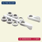 Prime-line 5931 Universal Screen Clips, Fits Flush To 7/16 In., Diecast, White New. Price: $19.99.