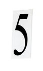 Maxim 53615 White 5"H House Number New. Price: $12.91.
