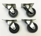 Shepherd Hardware 9392 2" Polypropylene Wheel Swivel Plate Caster Set Of 4 Used. Price: $121.21.
