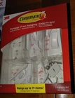 Command Variety Pack With 10 Pairs Picture Hanging Strips 6 Wire Hooks Etc New. Price: $15.00.