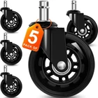 Freekyfit Office Chair Wheels For Casters Replacement - 3" Rubber ... New. Price: $21.62.
